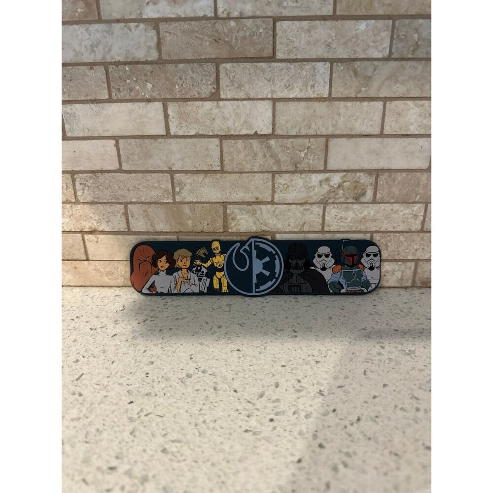 2024 Disney‎ Parks Star Wars Characters Family Jumbo Wrist Slap Bracelet